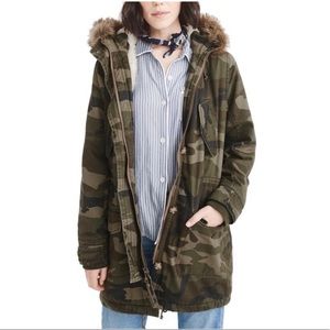 Abercrombie and Fitch, Like new camo jacket.